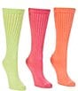 Color:Neon - Image 2 - The Slouch Sock 3pk