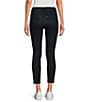 Color:Black Indigo Wash - Image 2 - Ultra Soft Denim High Rise Skimmer Crop Jeggings