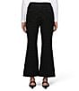 HUE Windowpane Modern Kick Flare Pants - Image 2