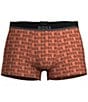 Hugo Boss 365 Logo Pattern 2.5#double; Boxer Briefs, Color:Bright Orange - Image 1