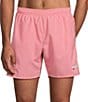 Hugo Boss 5.91#double; Inseam Drawstring Solid Swordfish Swim Trunks - Image 1