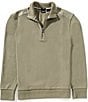 Hugo Boss BOSS H-Sidney Quarter-Zip Pullover, Color:Medium Green - Image 1