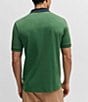 Color:Open Green - Image 2 - BOSS Slim-Fit Phillipson 116 Short Sleeve Polo Shirt