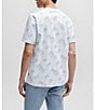 Color:White - Image 2 - BOSS Tiburt 419 Short Sleeve T-Shirt