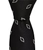 Hugo Boss Diamond Pattern Jacquard 2 1/4#double; Silk Blend Tie - Image 2