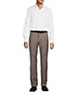Hugo Boss Genius Slim Fit Pleat Front Solid Dress Pants - Image 3