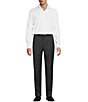 Hugo Boss Genius Slim Fit Pleat Front Solid Dress Pants - Image 3