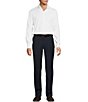 Hugo Boss Genius Slim Fit Pleat Front Solid Dress Pants - Image 3