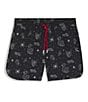 Hugo Boss Graphic Print 4.7#double; Inseam Drawstring Pull-On Swim Trunks - Image 4