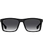 Hugo Boss Men's Boss1036 58mm Rectangle Sunglasses, Color:Black - Image 2