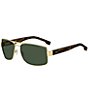Hugo Boss Men's Boss1761 62mm Polarized Rectangle Sunglasses - Image 1