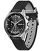 Hugo Boss Men's Bossletic Quartz Chronograph Silicone Strap Watch - Image 3