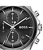 Hugo Boss Men's Bossletic Quartz Chronograph Silicone Strap Watch - Image 4