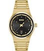 Color:Gold - Image 1 - Men's Candor Quartz Analog Gold Stainless Steel Bracelet Watch