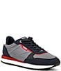 Color:Grey/Navy/Red - Image 1 - Men's Kai Lace-Up Sneakers