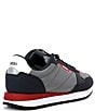 Color:Grey/Navy/Red - Image 2 - Men's Kai Lace-Up Sneakers