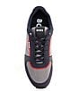Color:Grey/Navy/Red - Image 5 - Men's Kai Lace-Up Sneakers