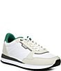 Color:White/Green - Image 1 - Men's Kai Running Style Sneakers
