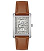 Hugo Boss Men's Principle 30.5mm Multifunction Leather Strap Watch - Image 1