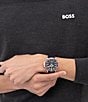 Hugo Boss Men's Troper Sport Quartz Analog Silicone Strap Watch, Color:Black - Image 5