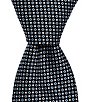Hugo Boss Micro Neat Jacquard 3#double; Silk Blend Tie - Image 2