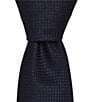 Hugo Boss Micro Pattern Jacquard 2 1/4#double; Silk Blend Tie - Image 1