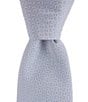Hugo Boss Micro Pattern Jacquard 2.95#double; Silk Blend Tie - Image 1