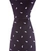 Hugo Boss Micro Pattern Jacquard 2.95#double; Silk Tie - Image 1