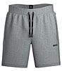 Color:Medium Grey - Image 1 - Mix-And-Match 8#double; Inseam Sleep Shorts