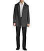 Hugo Boss Oversized Wool Cashmere Blend Notch Lapel Slim Fit Solid Top Coat, Color:Meridian Grey Melange - Image 4