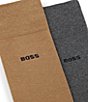 Hugo Boss RS Uni Logo Solid Crew Socks 2-Pack - Image 3