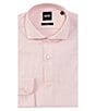 Color:Light Pastel Pink - Image 1 - Sharp-Fit Easy-Iron Spread Collar Twill Dress Shirt