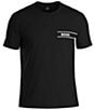 Color:Black - Image 1 - Short Sleeve Logo Lounge T-Shirt