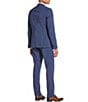 Hugo Boss Slim Fit Flat Front 2-Piece Suit, Color:Dark Blue - Image 2