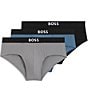Hugo Boss Solid Hip Briefs 3-Pack - Image 1