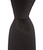 Hugo Boss Solid Jacquard 2.95#double; Silk Blend Tie - Image 2