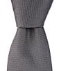 Color:Medium Grey - Image 1 - Textured Solid 2.95#double; Silk Tie