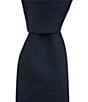 Color:Dark Blue - Image 1 - Textured Solid 2.95#double; Silk Tie