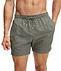 Hugo Boss Vibe 5.12#double; Allover Pattern Print Swim Trunks - Image 1