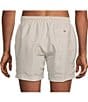 Hugo Boss Vibe Mini-Pattern 5.1#double; Inseam Swim Trunks, Color:White - Image 2