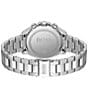 Color:Silver - Image 2 - Women's Chronograph Novia Stainless Steel Bracelet Watch