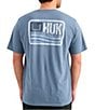 Huk Born Wave Short Sleeve Performance T-Shirt - Image 3