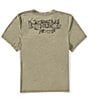 Huk Drift Graphic Short Sleeve T-Shirt, Color:Heather Moss - Image 1