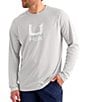 Huk Icon Raglan Sleeve Mesh Panel T-Shirt - Image 1