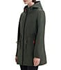 Hunter Florence Softshell Hooded Adjustable Drawcord Waist Zip Front Jacket, Color:Hunter Green - Image 3