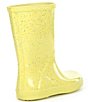 Color:Yellow Light - Image 2 - Girls' First Giant Glitter Waterproof Rainboots (Toddler)