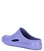 Color:Iridescent Purple - Image 3 - In Out Bloom Algae Foam Slip-On Clogs