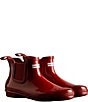 Hunter Original Chelsea Gloss Rain Booties - Image 1