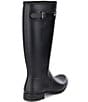 Color:Black - Image 2 - Women's Original Matte Tour Buckle Strap Rain Boots