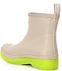 Color:Skimming Stone/Acid Green - Image 3 - Play Short Translucent Outsole Rain Boots